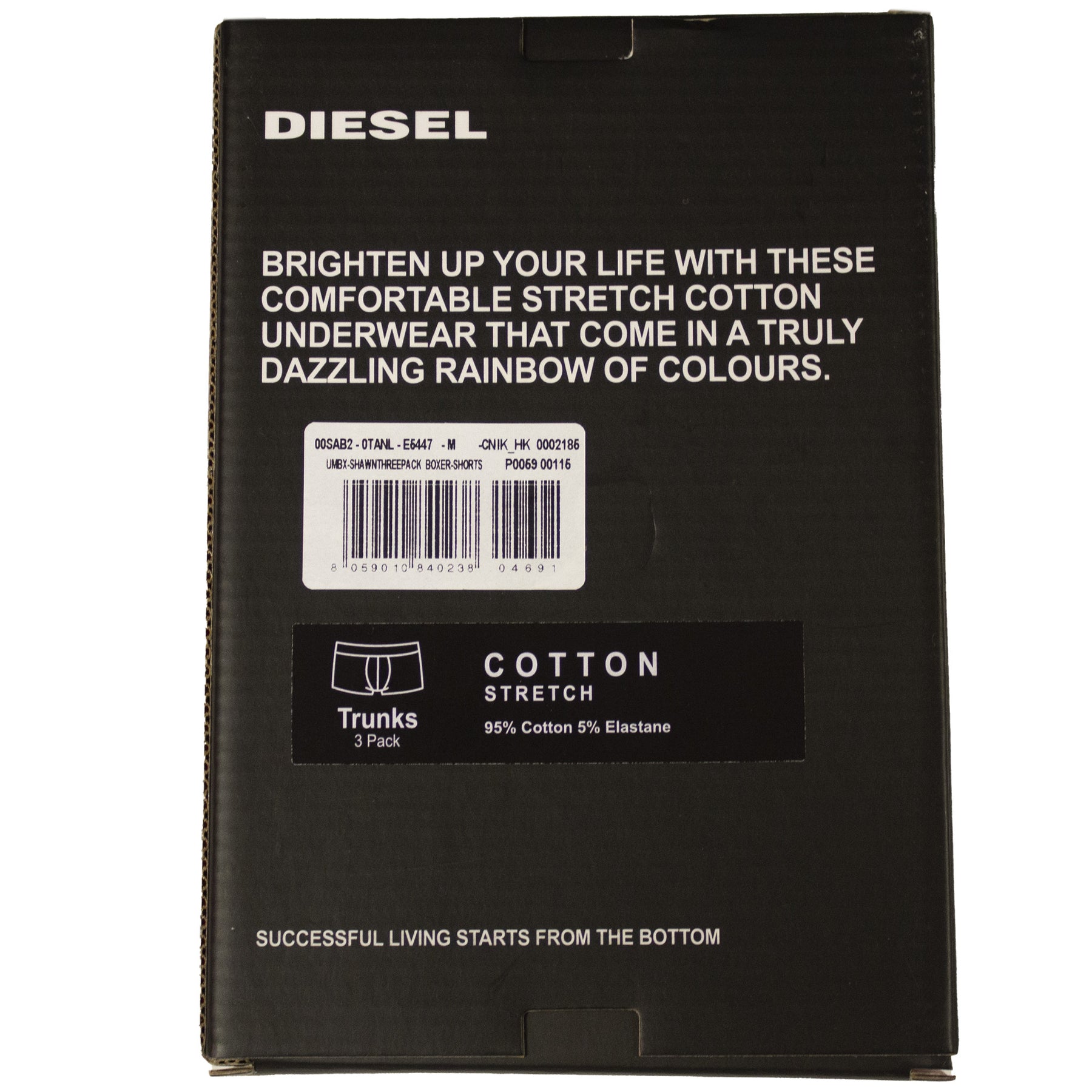 DIESEL_BXRS ALL-3PK Copy of Diesel | Mens Assorted Boxers (3 Pack) DIESEL RAWDENIM