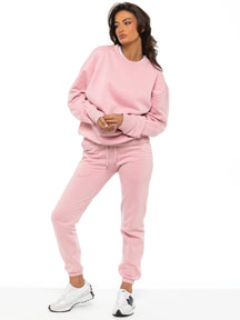 EZLSW589 & EZLJG591 Enzo | Womens Oversized Sweatshirt Tracksuit ENZO RAWDENIM