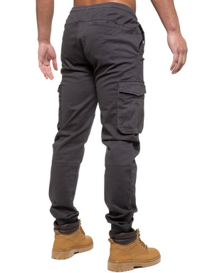 EZ427 Enzo | Mens Cargo Jogger Jeans ENZO RAWDENIM