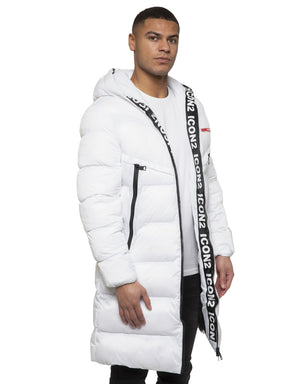 ICON LONG JACKET Icon Mens Puffer Long Jacket GUEST BRAND RAWDENIM