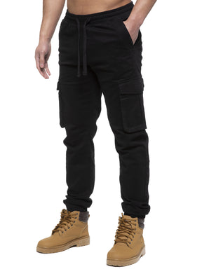 EZ427 Enzo | Mens Cargo Jogger Jeans ENZO RAWDENIM