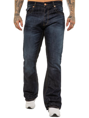 A31 - A42 Men's Classic Boot Cut Denim Jeans | APT Designer Menswear APT RAWDENIM