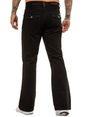 Black Bootcut jeans for Men