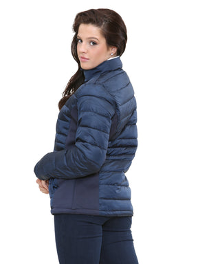 JANINA WOMENS JKT Kruze | Womens Collared  Puffer  Zip Up Winter Jacket KRUZE RAWDENIM