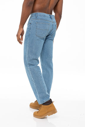 BCB3 Mens Stone Wash Classic Denim Jeans BCB | Blue Circle Designer Menswear BCB RAWDENIM