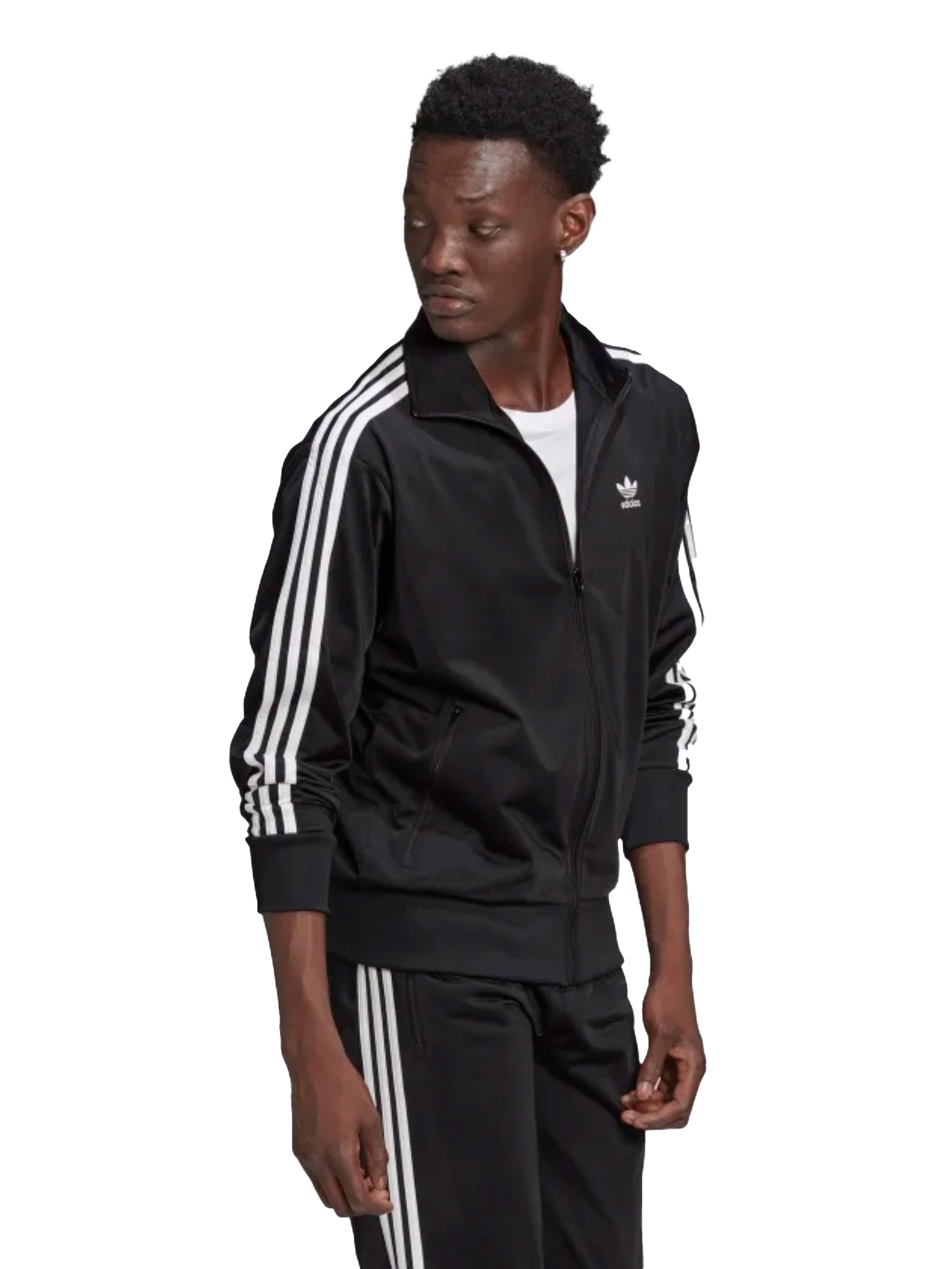 Adidas | Mens Firebird 3 Strips Zip Up Full Tracksuit