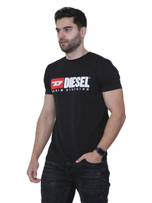 DIESEL DIVI Diesel Mens Short Sleeve T Shirt | T-Diego Division DIESEL RAWDENIM