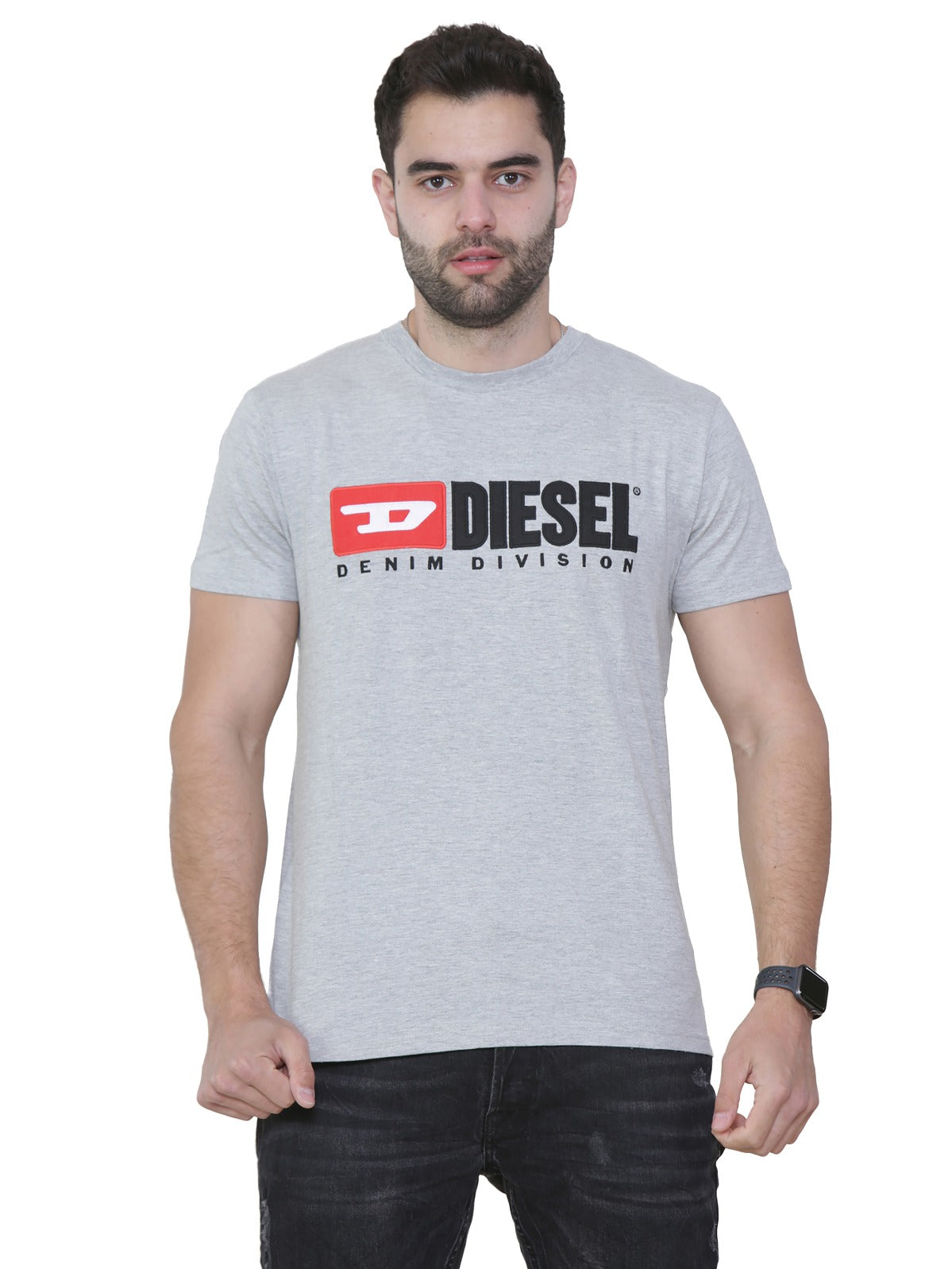 DIESEL DIVI Diesel Mens Short Sleeve T Shirt | T-Diego Division DIESEL RAWDENIM