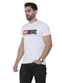 DIESEL DIVI Diesel Mens Short Sleeve T Shirt | T-Diego Division DIESEL RAWDENIM