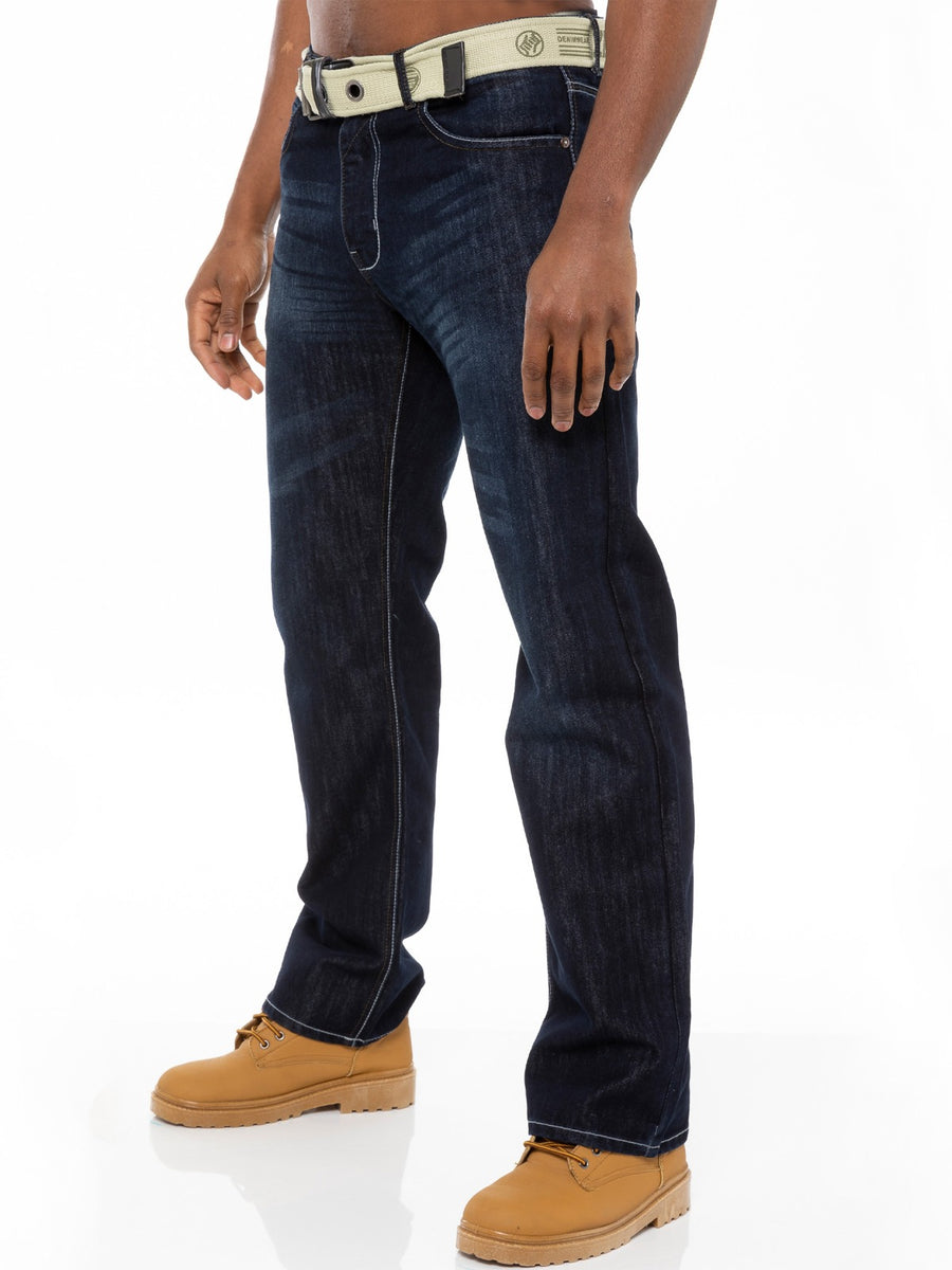 Enzo | Heren Regular Fit Rechte Jeans Enzo | Heren Regular Fit Rechte Jeans