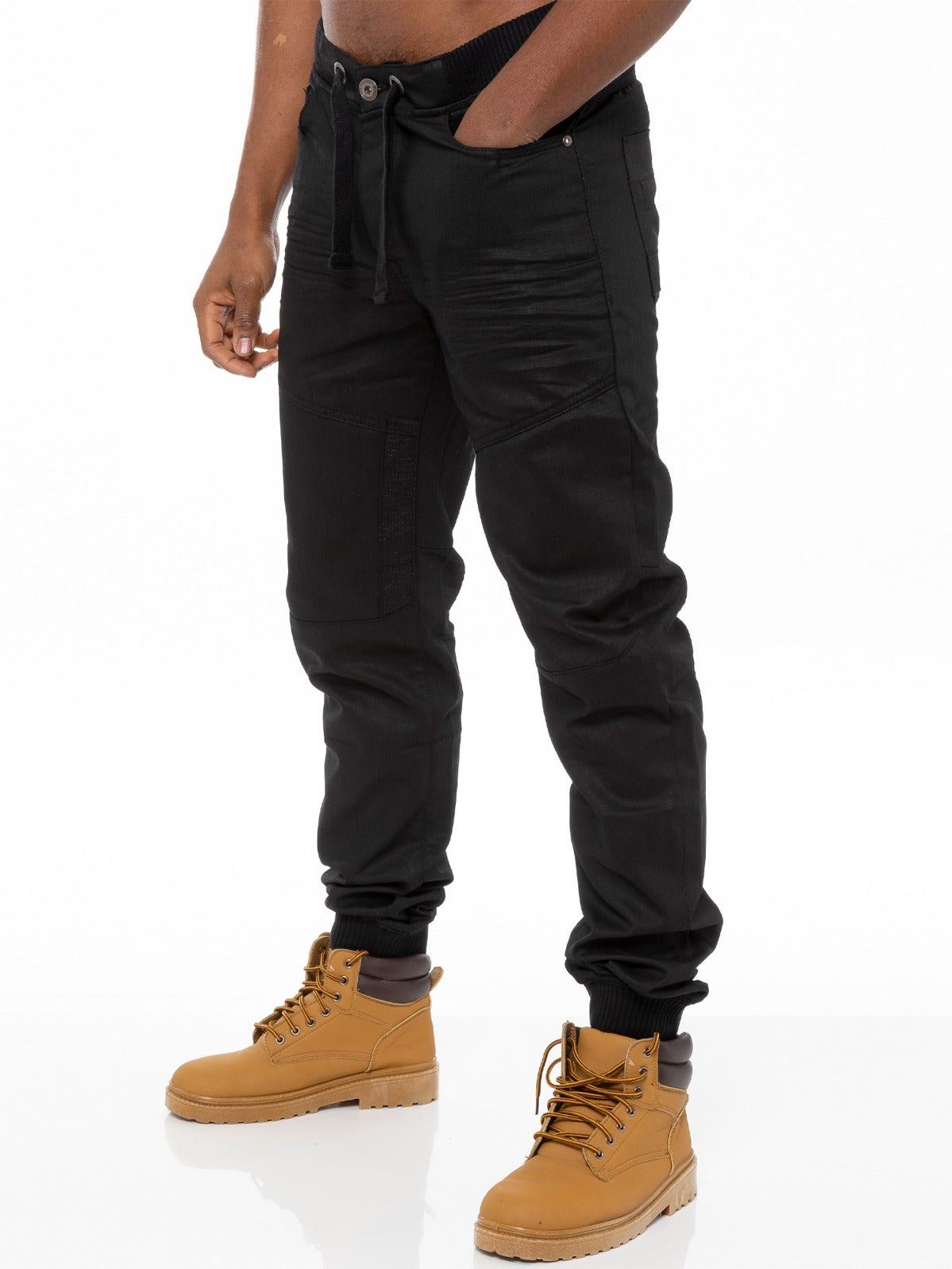 Enzo Nieuwe Heren Geboeide Denim Joggers Jeans Zwart Mode Alle Grote King Maten, Licht steenwassing, 44W / 32L Enzo Nieuwe Heren Geboeide Denim Joggers Jeans Zwart Mode Alle Grote King Maten, Licht steenwassing, 44W / 32L