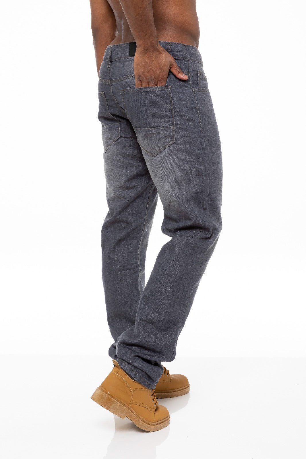 EZ408 Mens Regular Tapered Fit Enzo Designer Jeans ENZO RAWDENIM