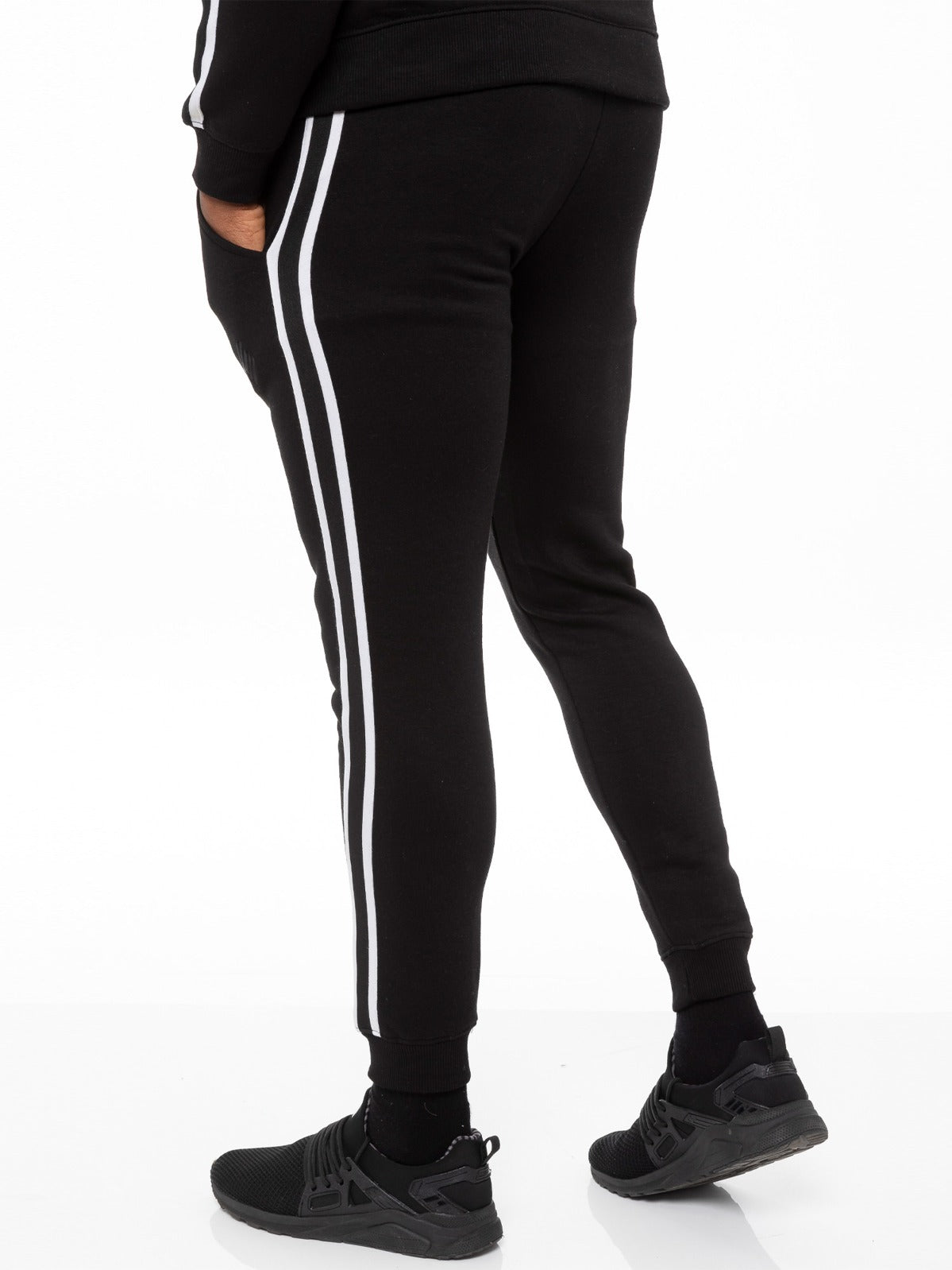 EZJG582T Mens Striped Tracksuit Joggers | Enzo Designer Menswear ENZO RAWDENIM