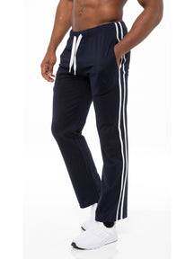 EZPL586 Mens Casual Striped Pyjama Lounge Pants | ENZO Designer Menswear ENZO RAWDENIM