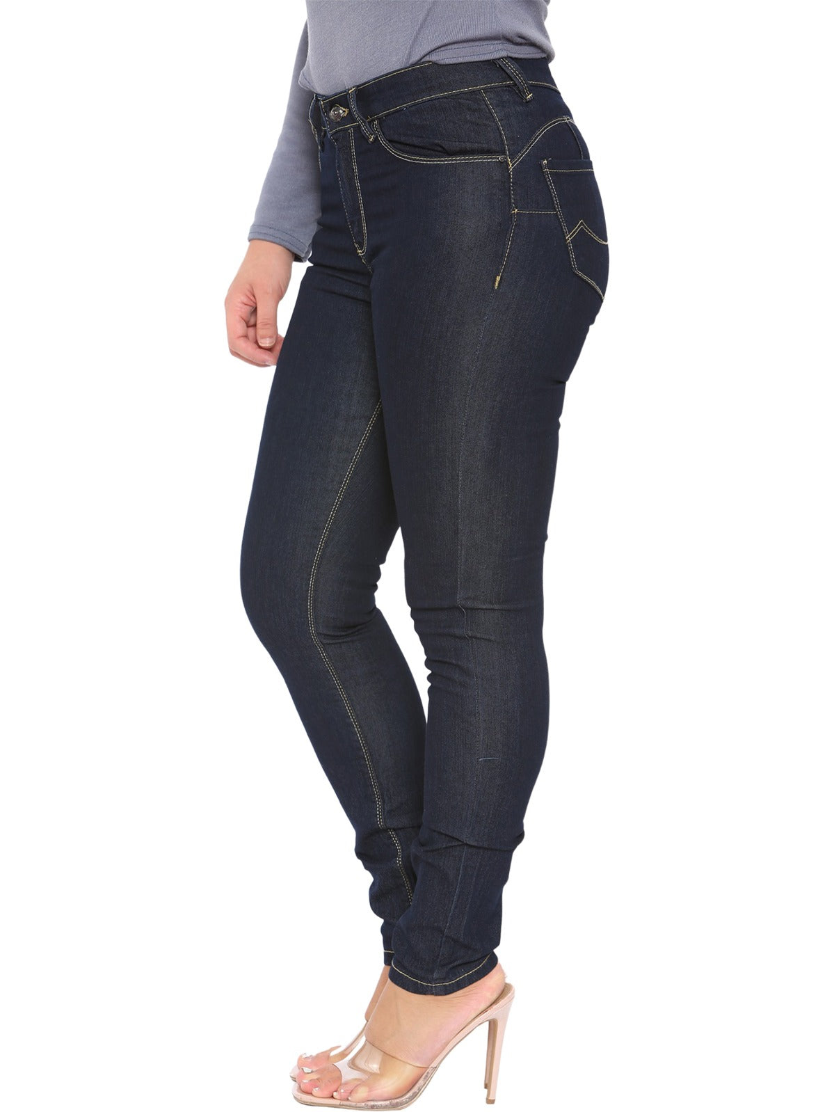 Enzo  Ladies Skinny Stretch Jeans