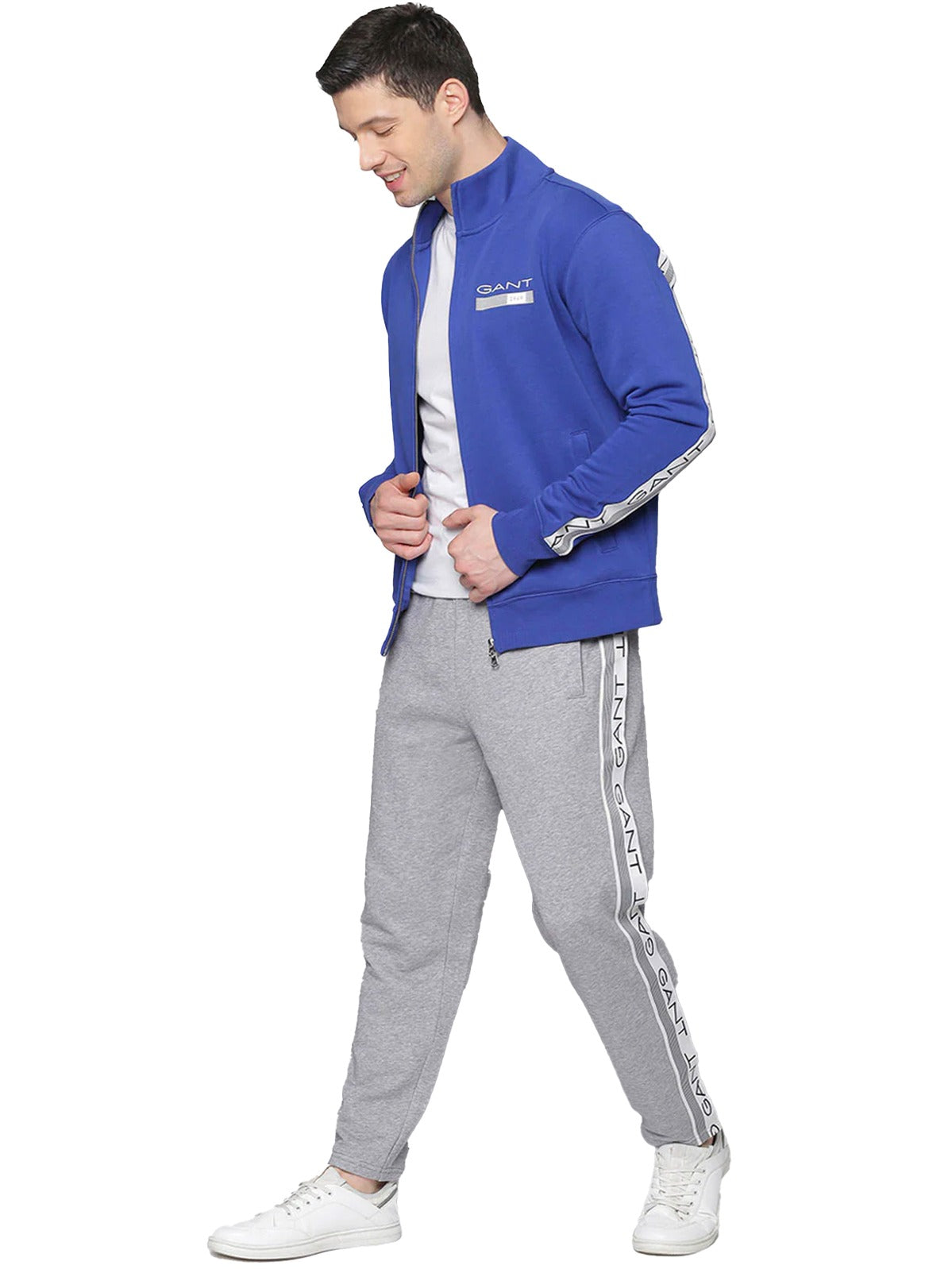 GANT_PANTS Gant Mens Striped Sweatpants UK S-2XL GANT RAWDENIM