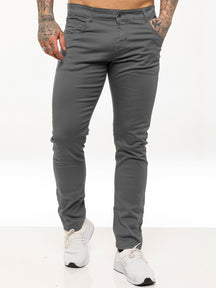 KZ104 Kruze | Mens Slim Fit Stretch Chinos Available In 8 Colours | Kruze Designer Menswear KRUZE RAWDENIM