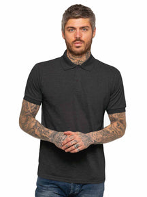 KZPL105 Mens Kruze Clothing | Mens Pique Polo T-Shirt KRUZE RAWDENIM