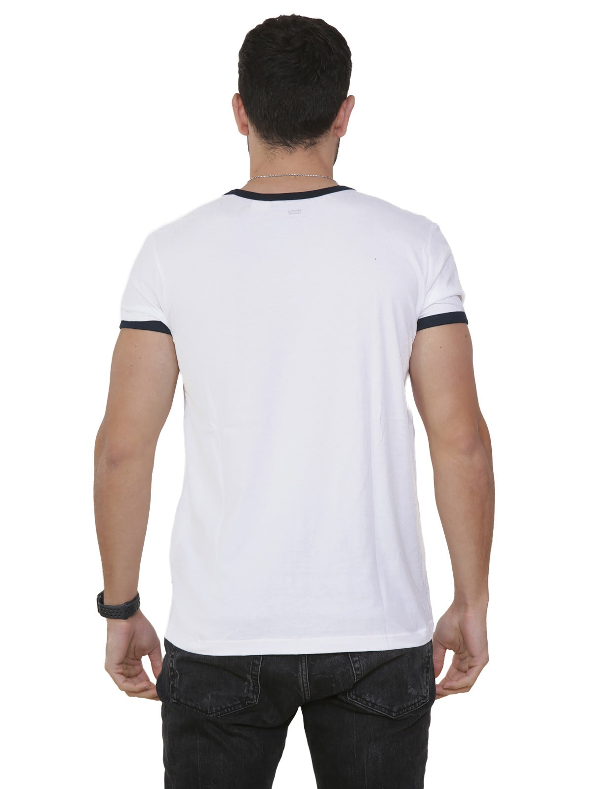LEVIS TSHIRT LOGO Levis Mens Short Sleeve T Shirt S-XL GUEST BRAND RAWDENIM