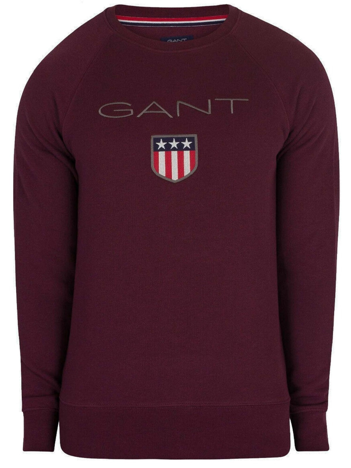 Gant Shield Gant Mens Printed Pullover Shield Sweatshirt GANT RAWDENIM